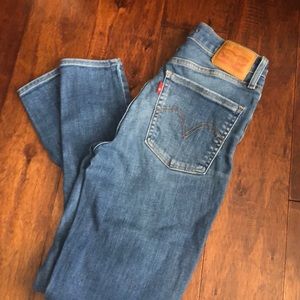 Levi’s high rise skinny